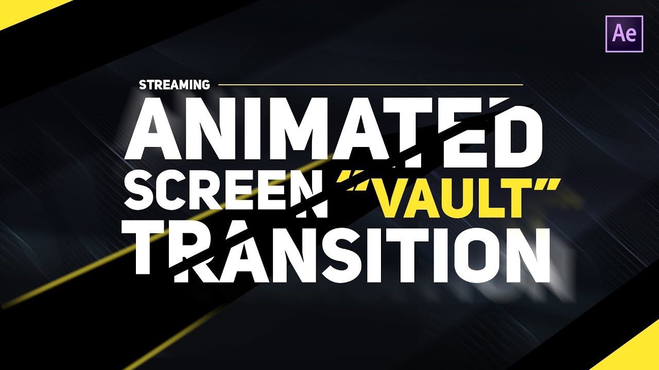 Twitch Transition After Effects